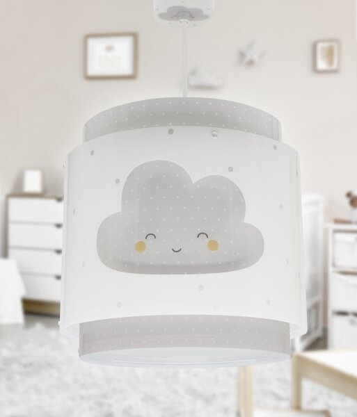 Lustră pentru copii BABY DREAMS 1xE27/15W/230V gri Dalber 76012E