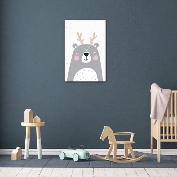Impresi Obraz Cute little animal with dots - 20 x 30 cm