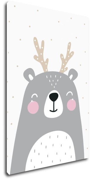 Impresi Obraz Cute little animal with dots - 20 x 30 cm