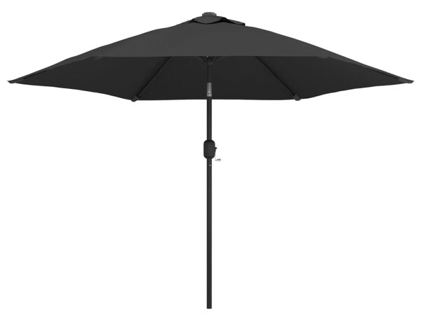 Umbrelă de soare de exterior, stâlp din metal, 300 cm, antracit