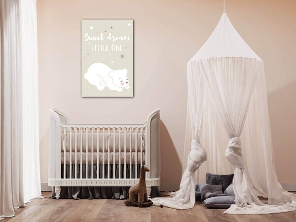 Impresi Obraz Sweet dream light green - 20 x 30 cm