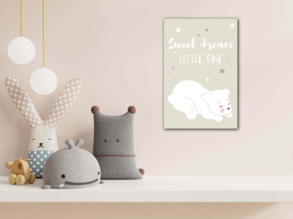 Impresi Obraz Sweet dream light green - 20 x 30 cm