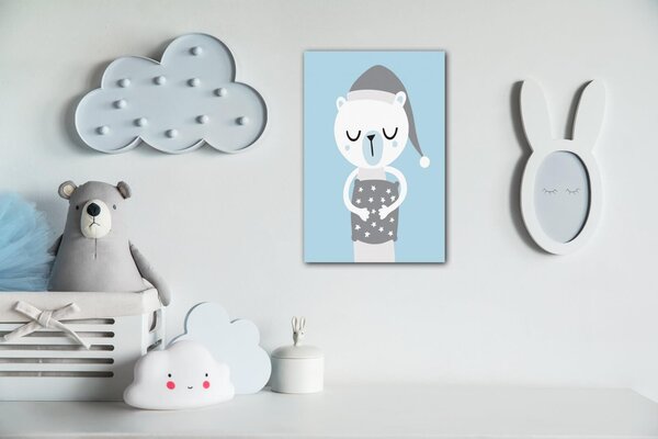 Impresi Obraz Sleepy bear - 20 x 30 cm