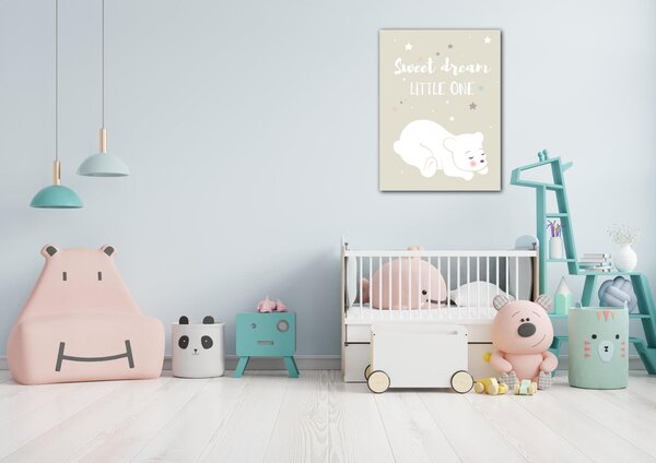 Impresi Obraz Sweet dream light green - 30 x 40 cm