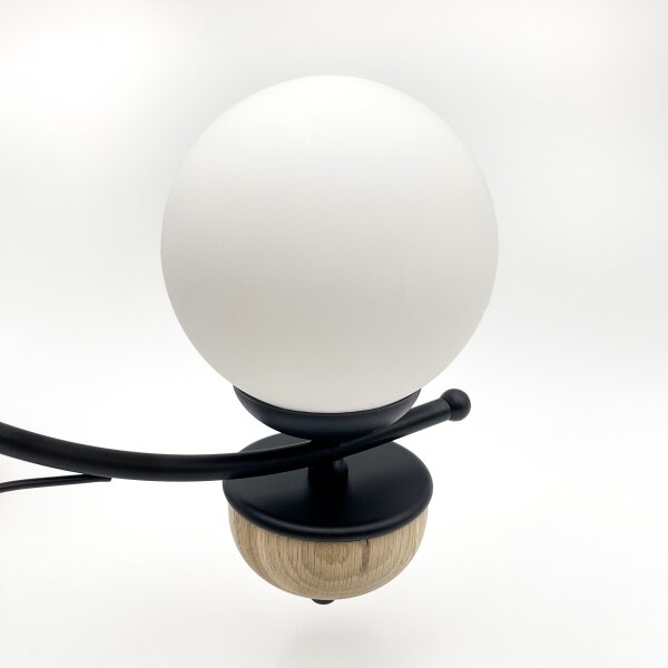 Brilagi - Lustra LED cu lanț COTTAGE 3xG9/40W/230V stejar/alb