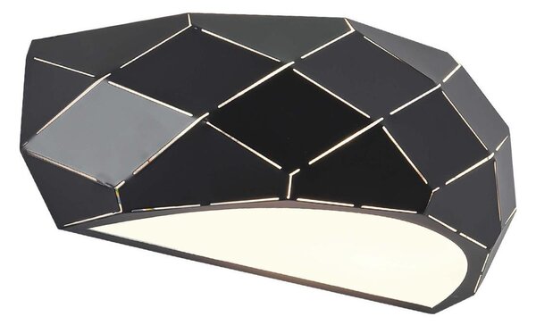 Aplică de perete REUS 1xE27/40W/230V neagră