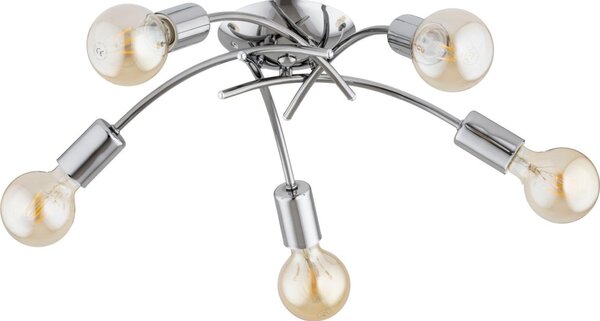 Lustră aplicată TORIZO 5xE27/15W/230V crom lucios