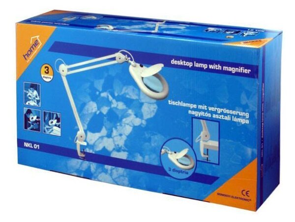 Lampa de masa cu lupa 3 dioptrii, 22W