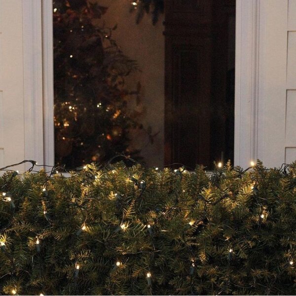 Plasa de lumini pentru exterior, 6x4 m, 400 LED-uri, alb, Home