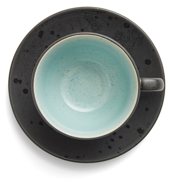 Cești negre/albastru-închis 4 buc. din ceramică 240 ml Gastro Black/Mix – Bitz