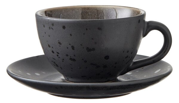 Cești negre/albastru-închis 4 buc. din ceramică 240 ml Gastro Black/Mix – Bitz