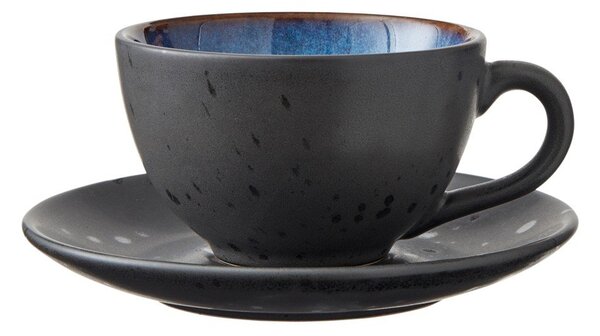 Cești negre/albastru-închis 4 buc. din ceramică 240 ml Gastro Black/Mix – Bitz