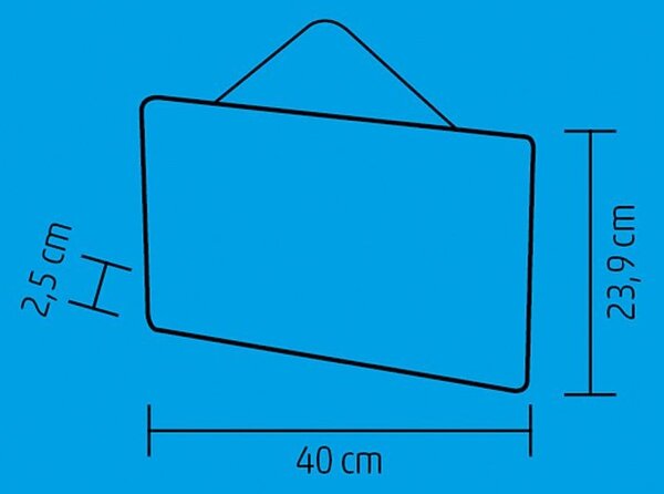 Tablou Om de Zapada cu LED, din lemn, timer, 40x23.9 cm, cu baterii