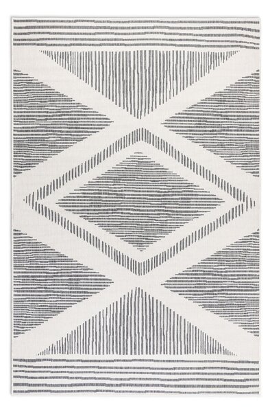 Covor de exterior gri/crem 80x150 cm Gemini – Elle Decoration