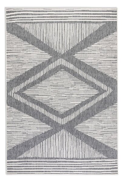 Covor de exterior gri/crem 80x150 cm Gemini – Elle Decoration