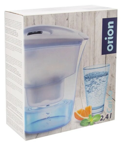 Cană filtrantă Orion Carbo, 2,4 l