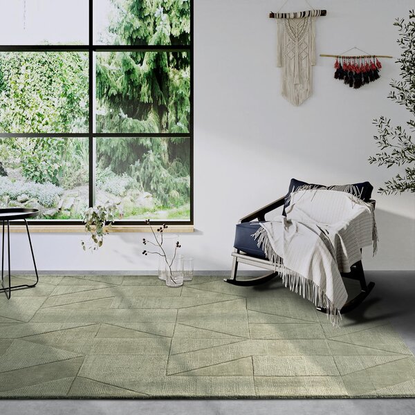 Covor verde țesut manual din lână 80x150 cm Ursule – Villeroy&Boch