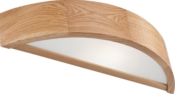 Aplică de perete OAK 1xE27/60W/230V stejar