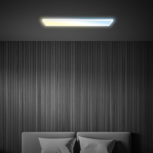 Briloner 7533-016 -LED panou aplicat compatibil cu dimmer TAVA LED/36W/230V 2700-6500K 98x20 cm+telecomandă