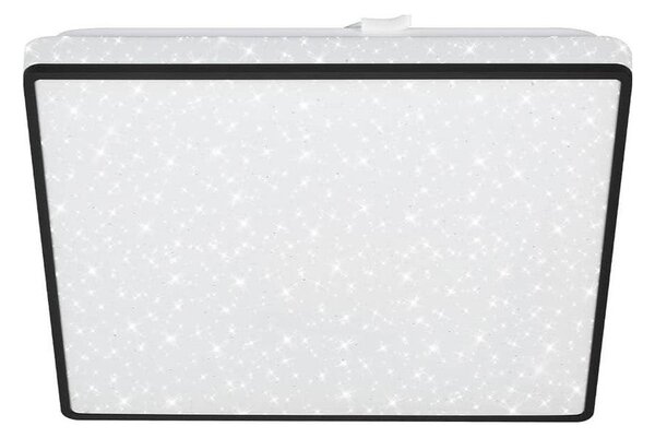 Briloner 3748-415 - Plafonieră LED STAR SKY LED/15W/230V 27x27 cm neagră