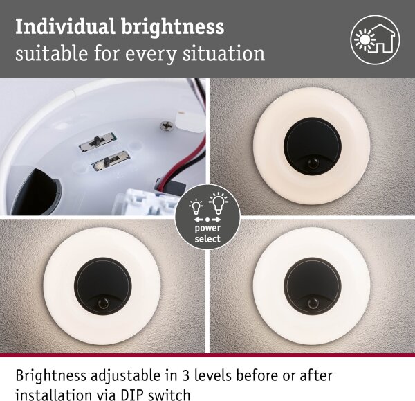 Paulmann 94956 - LED/20,5W IP65 Aplică de perete pentru exterior, reglabilă AUREVA 230V