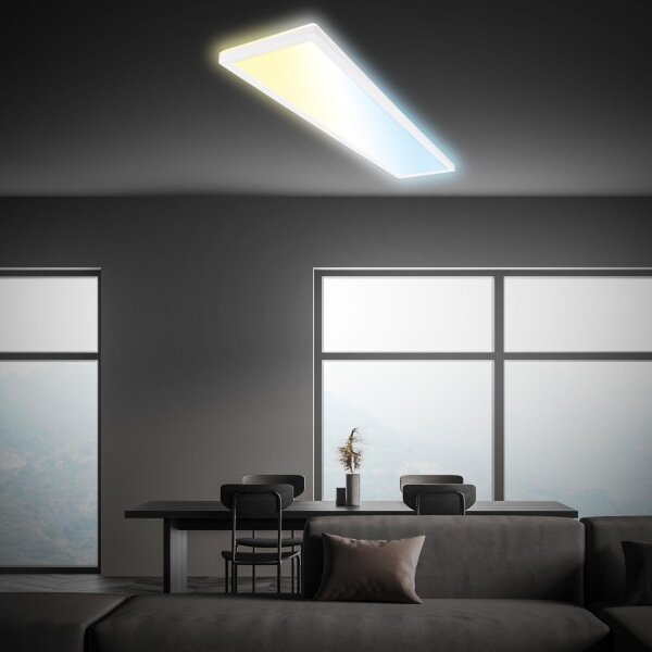 Briloner 7533-016 -LED panou aplicat compatibil cu dimmer TAVA LED/36W/230V 2700-6500K 98x20 cm+telecomandă