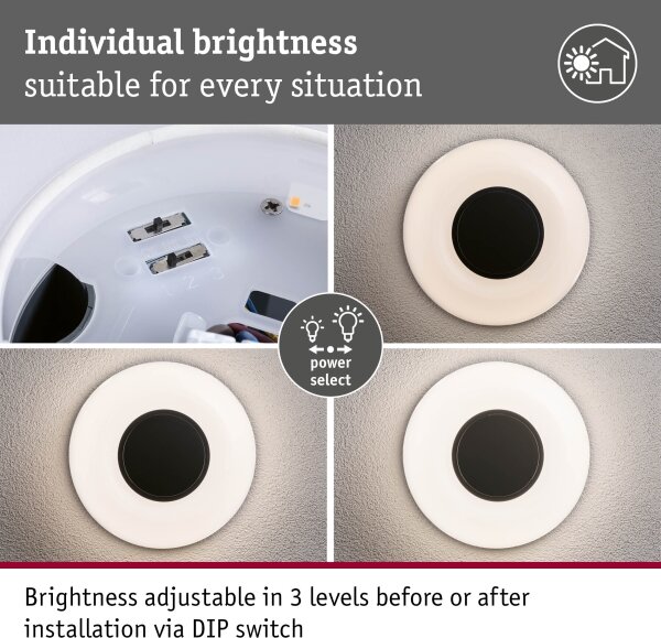 Paulmann 94955 - LED/20,5W IP65 Aplică de perete pentru exterior reglabilă AUREVA 230V