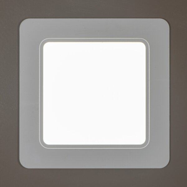 Kanlux 36536- Corp de iluminat LED încastrat TAVO LED/12W/230V 3000/4000/6000K 14,5x14,5 cm IP44
