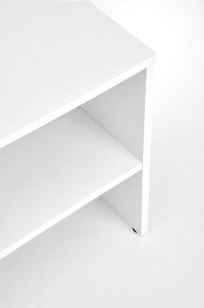 Masuta cafea MURCIA, alb, PAL laminat, 100x55x42 cm