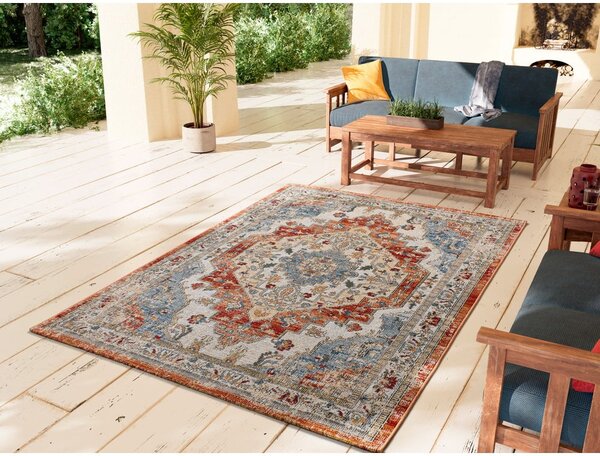 Covor de exterior portocaliu/bej 80x150 cm Luna Rust – Universal