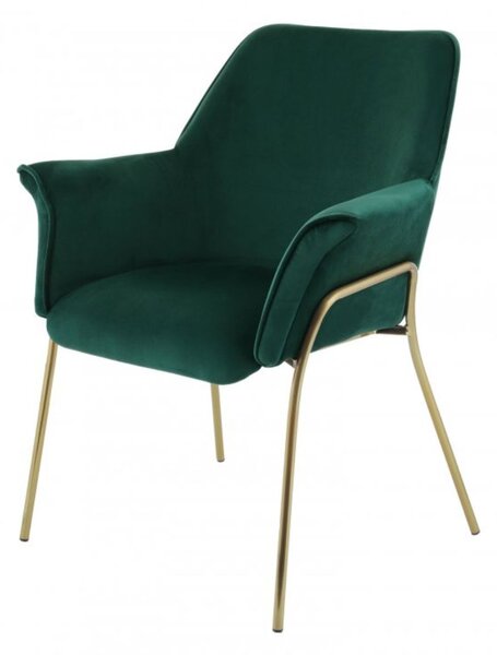 Scaun Sofia Gold verde