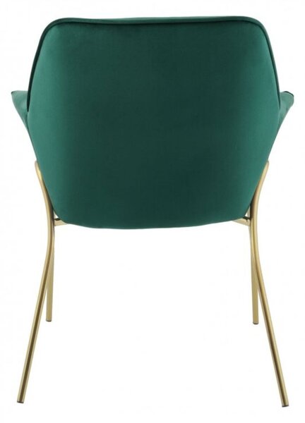 Scaun Sofia Gold verde