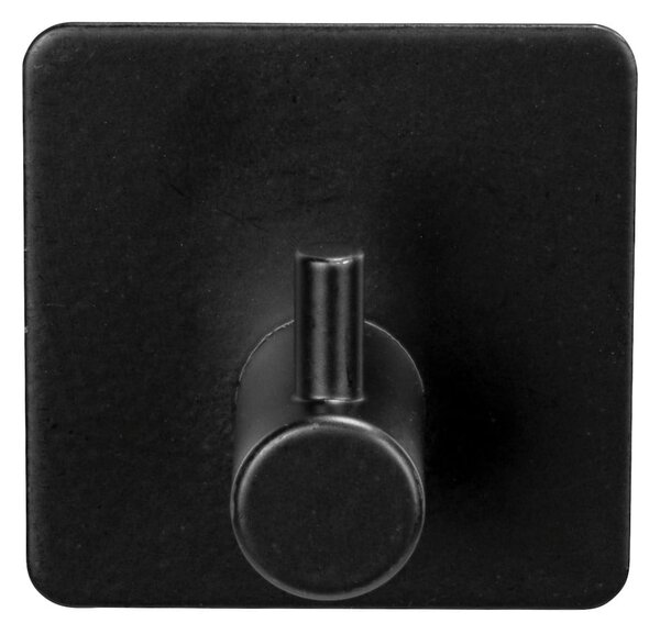 Cârlige negre 2 buc. autoadezive din oțel inoxidabil Black Outdoor Kitchen Ureo – Wenko