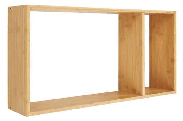 Raft în culoare naturală etajat din bambus 70 cm Ember – House Nordic