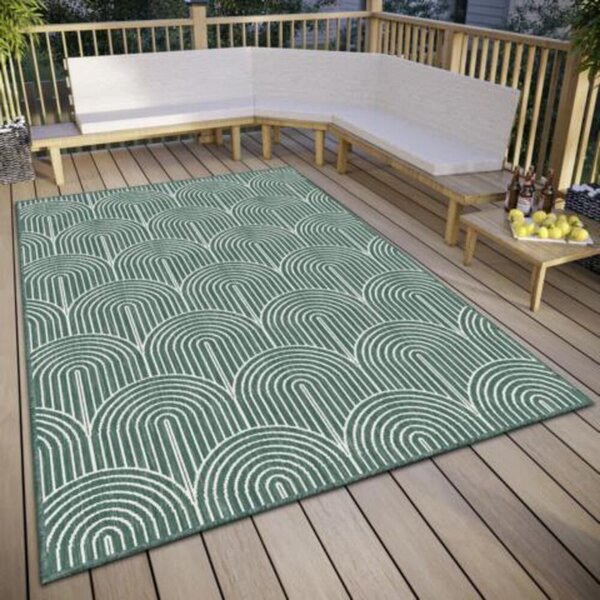 Covor de exterior verde 80x150 cm Pangli Green – Hanse Home