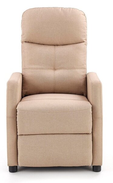 Fotoliu recliner Houston 597, Bej, Tapiterie, 76x64x84cm, 27.5 kg