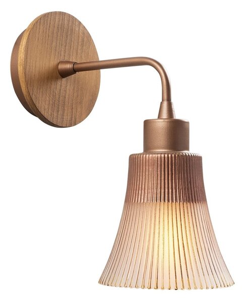 Aplică de perete arămie ø 13 cm Foca – Opviq lights