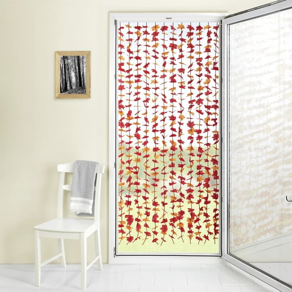 Draperie roșie 90x190 cm cu prindere la ușă Indian Summer – Maximex