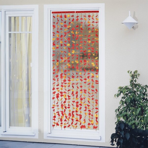 Draperie roșie 90x190 cm cu prindere la ușă Indian Summer – Maximex