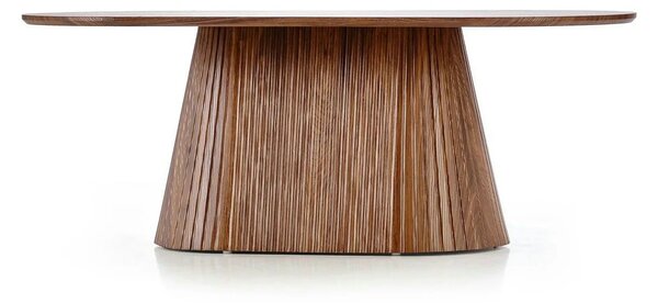 Masuta cafea GISELA, nuc, 120x60x46 cm