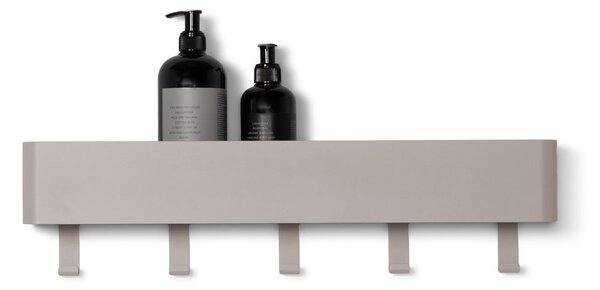 Raft pentru baie taupe de montat pe perete din oțel Multi – Spinder Design