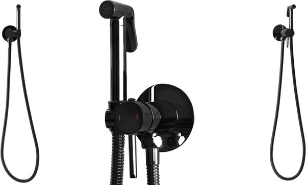 Baterie bideu Lungo Loop Black Metallic