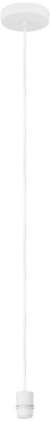 Brilagi - Lustră LED suspendată pe cablu CERIA 1xE27/40W/230V, diam. 30 cm, bej/alb