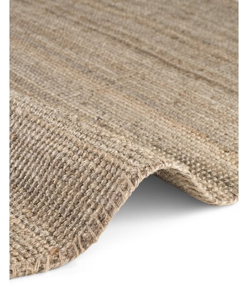 Covor taupe rotund din iută ø 160 cm Bouclé Jaipur – Hanse Home