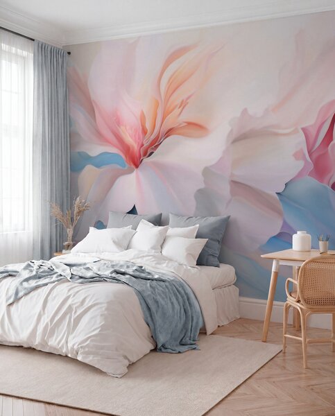 Tapet Flori abstracte și fanteziste, Imagini de fundal unice, w05932 : Uwalls.ro