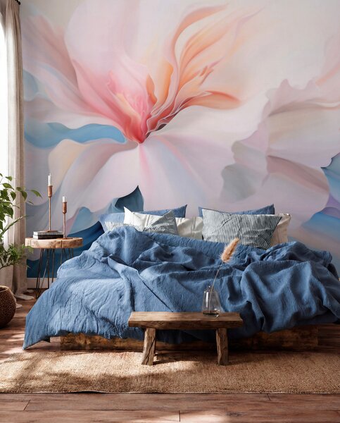 Tapet Flori abstracte și fanteziste, Imagini de fundal unice, w05932 : Uwalls.ro