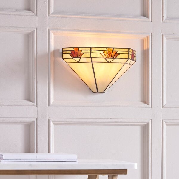 Endon 64288 - Aplică de perete Tiffany NEVADA 1xE14/40W/230V