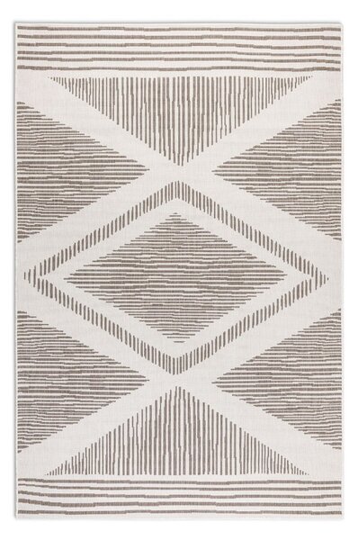 Covor de exterior maro/crem 80x150 cm Gemini – Elle Decoration