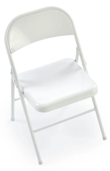 Scaun K565, alb, metal, 46x47x75 cm