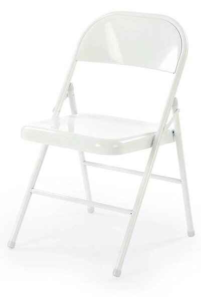 Scaun K565, alb, metal, 46x47x75 cm